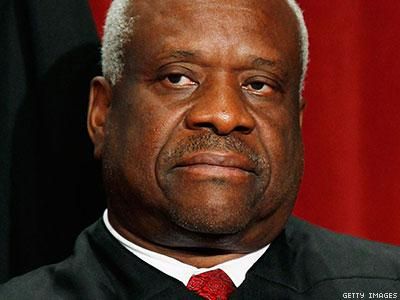 Did Justice Clarence Thomas Just Give the Supreme Court an Epic Side-Eye?
