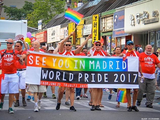 World Pride Parade Toronto Madrid X633 0