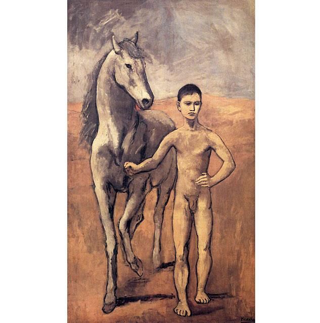 Boy Leading A Horse 1906 Picassox633 0