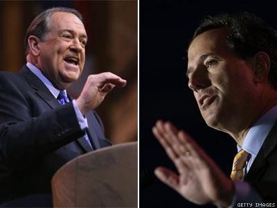Can Mike Huckabee Out-Santorum Rick Santorum?
