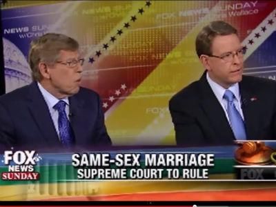 WATCH: Ted Olson Schools Tony Perkins on Constitution, Marriage Equality
