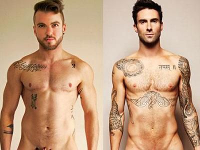 The Naked Truth About Trans Man's Re-Creation of Adam Levine Photo.
