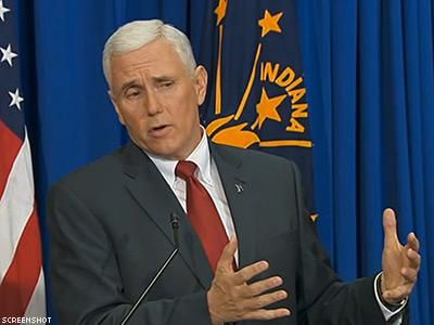 Gov. Mike Pence: 'This Is a Perception Problem'

