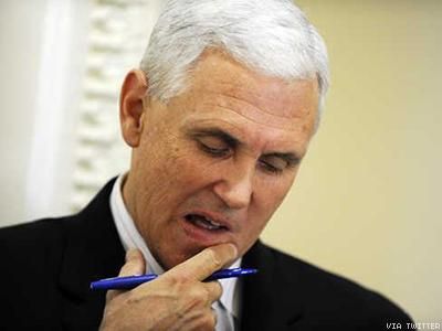 Antigay Indiana Law Brings Down Gov. Mike Pence's Approval Ratings
