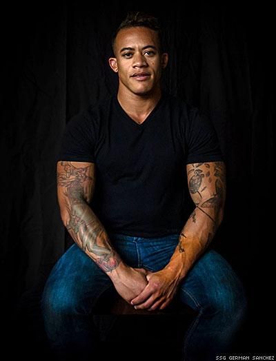 Poised for Perfection: Sgt. Shane Ortega Puts a Face to the Transgender Military Ban
