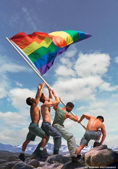 Out Photographer Slammed for Gay Iwo Jima Re-Creation