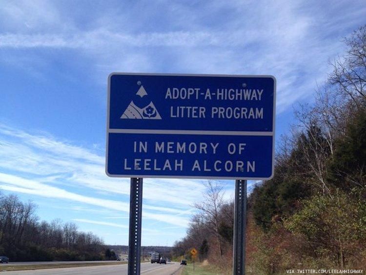 Leelah Alcorn Memorial Highway