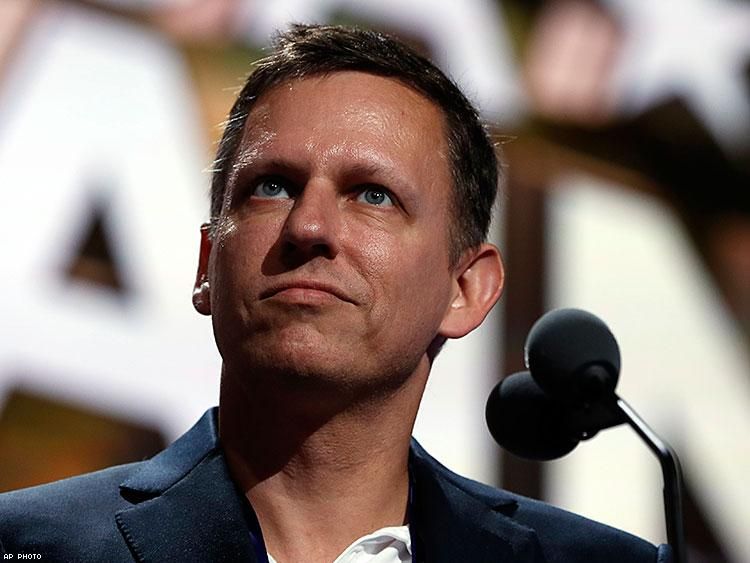 Peter Thiel Shows Us