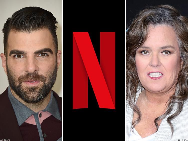 Zachary Quinto, Netflix, Rosie O'Donnell