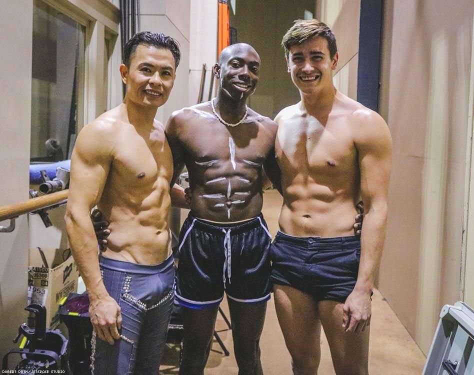 men's pole dancing shorts