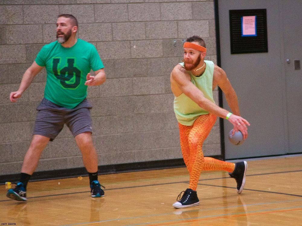 69 Photos of the Agony and Ecstasy of Gay Dodgeball