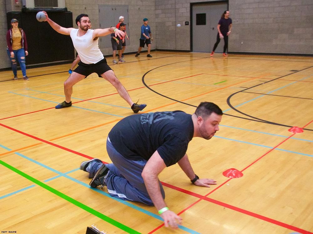 69 Photos of the Agony and Ecstasy of Gay Dodgeball