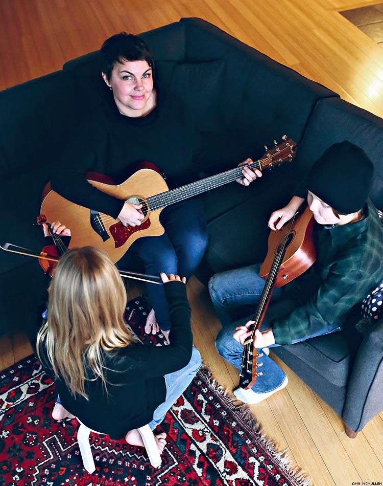 How This Musician’s Kids Made Her Follow the Dream
