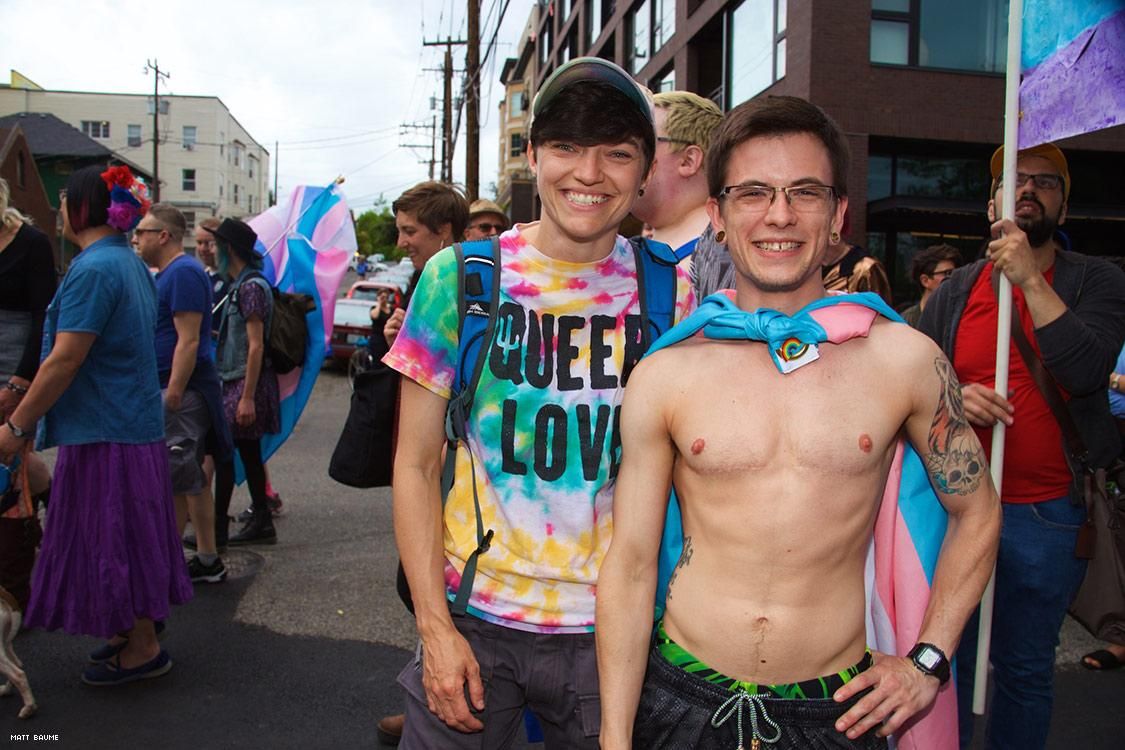 96 Extravagantly Beautiful Photos of Seattle's Trans Pride