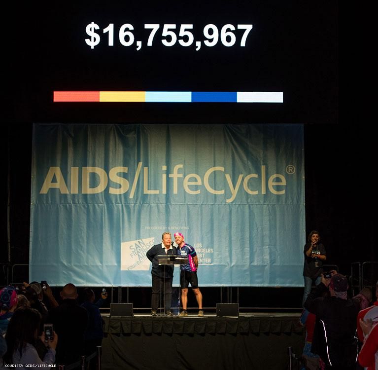 44 Pics of AIDS/LifeCycle Day One:Gus Kenworthy, Spandex, Strawberries