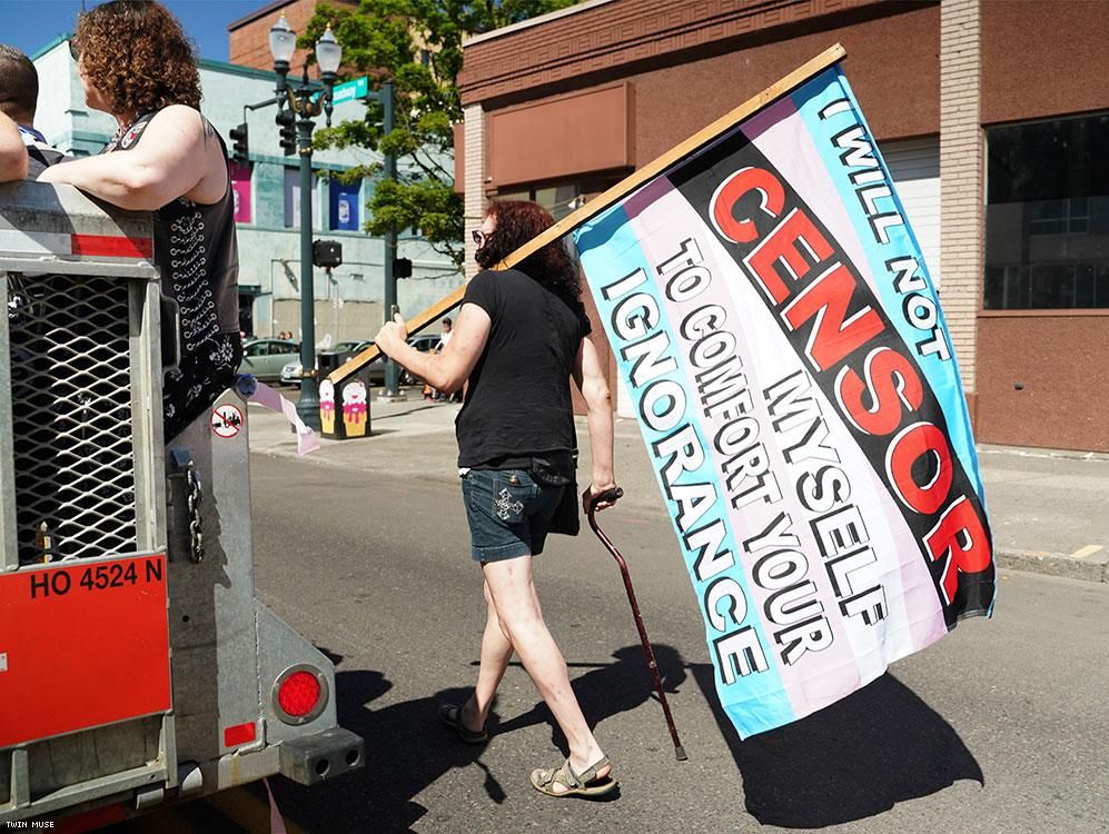 59 Feisty Photos of Trans Pride in Portland