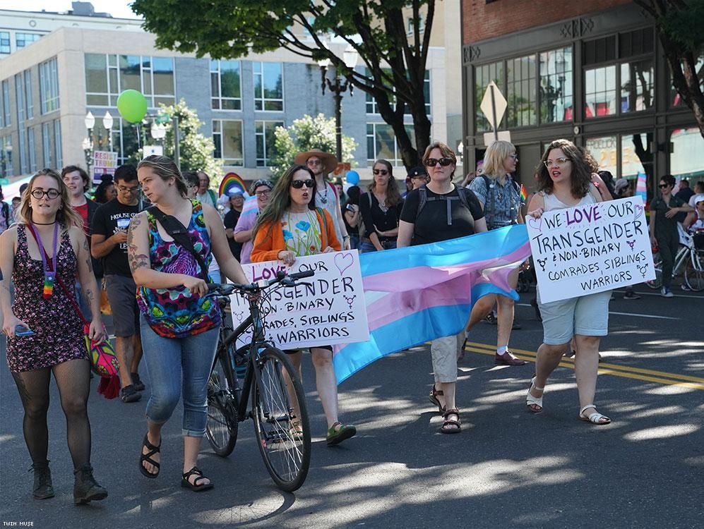 59 Feisty Photos of Trans Pride in Portland