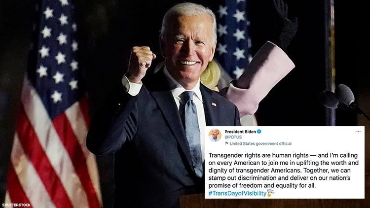 Joe Biden Makes History With Trans Day of Visibility Proclamation