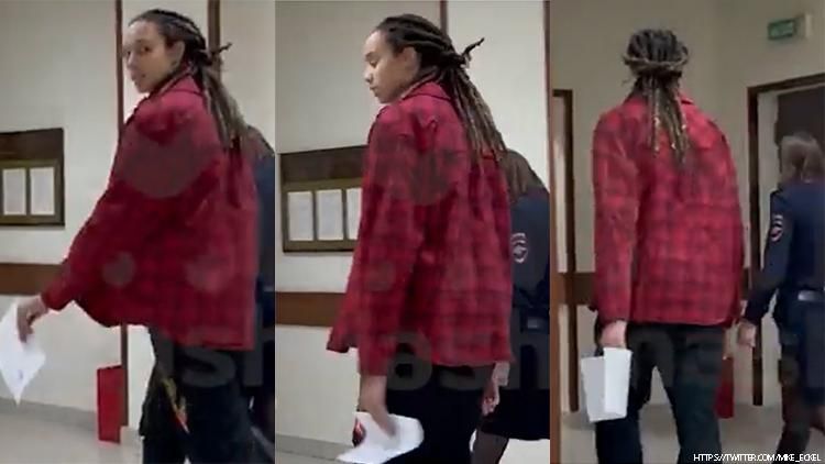 Watch First Video Footage Of Brittney Griner Since Russia Detention