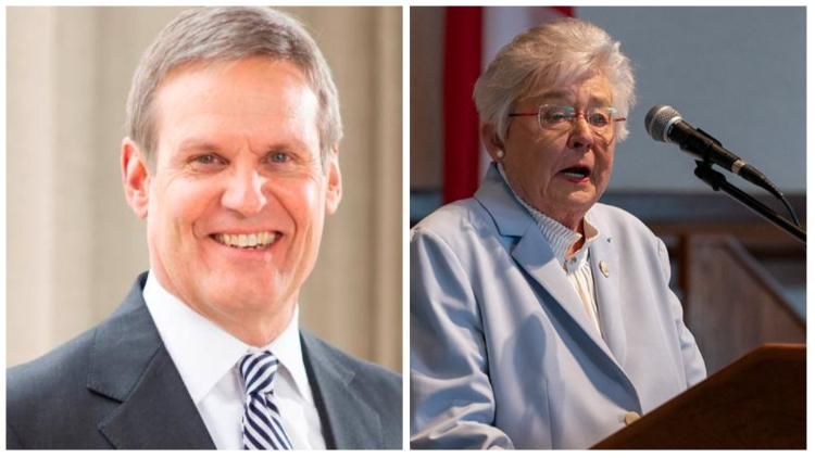 Bill Lee and Kay Ivey