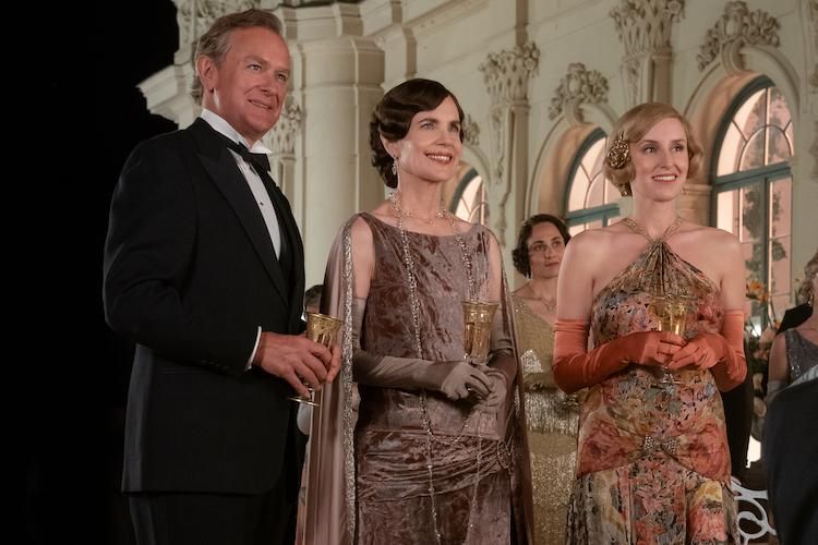 Michelle Dockery & Jim Carter  DOWNTON ABBEY Lady Mary & Mr Carson Picture #3494 