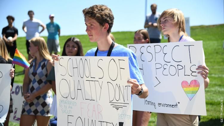 Valor Christian High School protest