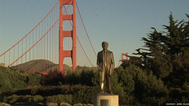 Still of Golden Gate Bridge from The Joy of Life