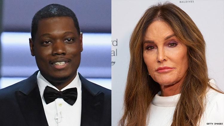 Michael Che and Caitlyn Jenner 