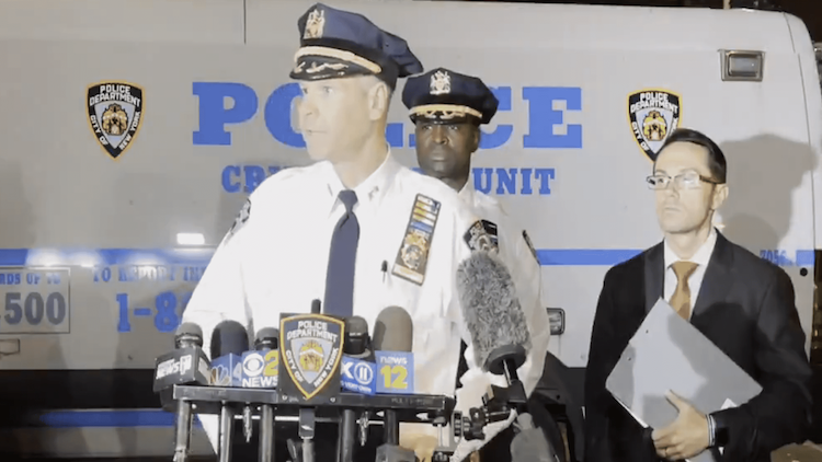 NYPD press conference