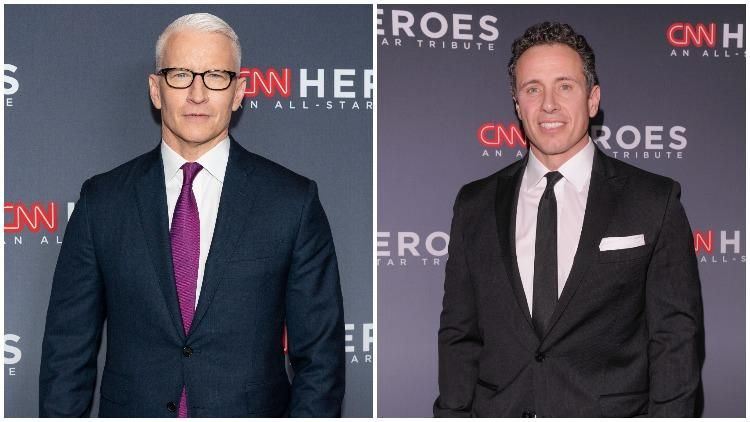 Anderson Cooper and Chris Cuomo
