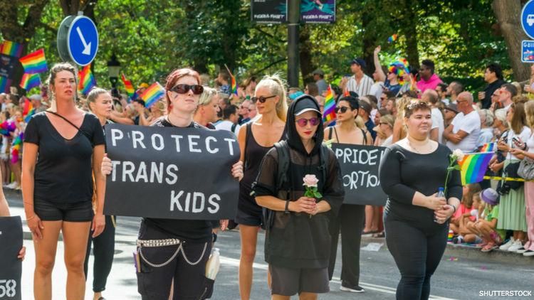 Protect Trans Kids sign