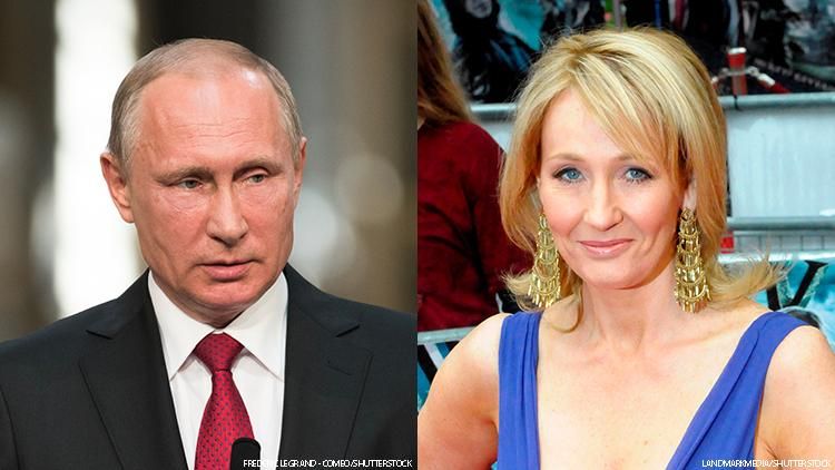 Vladimir Putin and JK Rowling