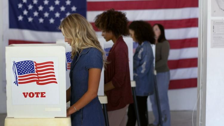 Women voting