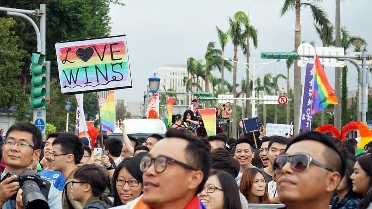 Pride parade in Taiwan