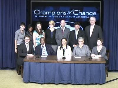 WATCH: White House Honors LGBT Champions of Change

