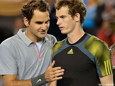 Tennis Pros Federer, Murry Say Gay Players Would Be No Problem 