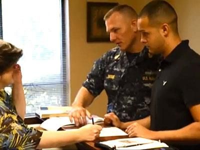 WATCH: Gay Military Couple Lauds New Spousal Benefits in Pentagon Video