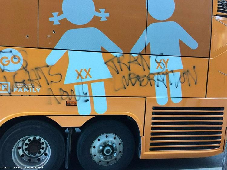 anti-trans bus