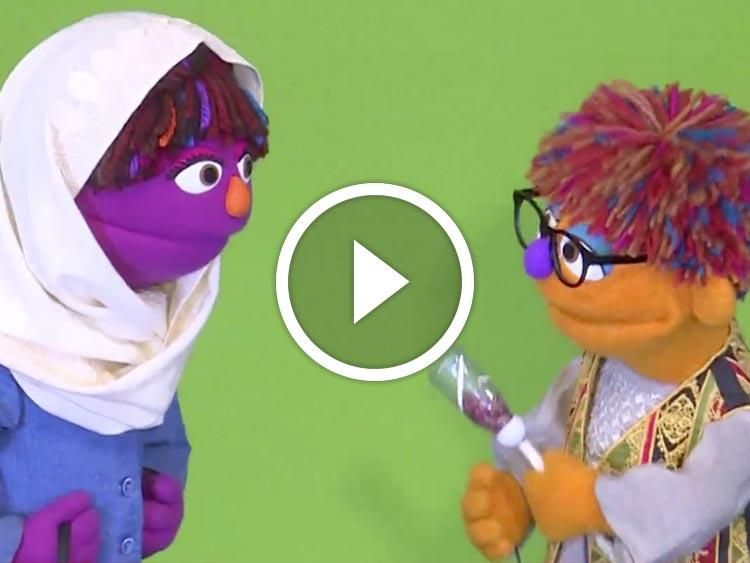 New Afghan Sesame Street Character Teaches Boys to Love Their Sisters and Learning
