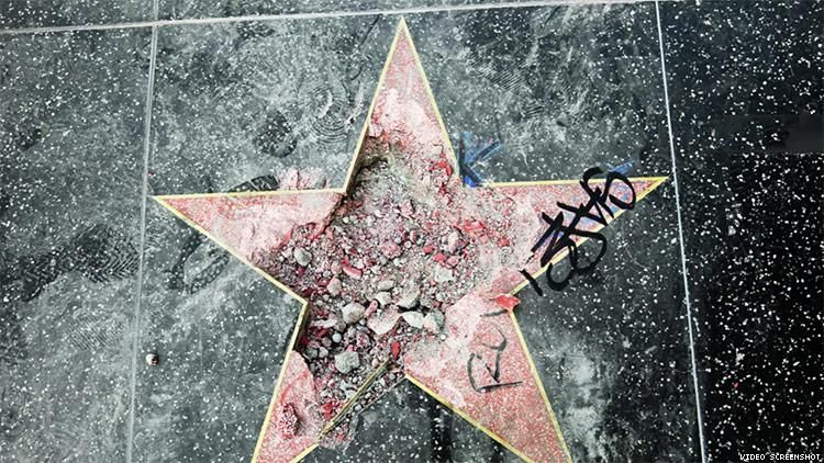Trump Star Destroyer Bailed Out By Fellow Vandal