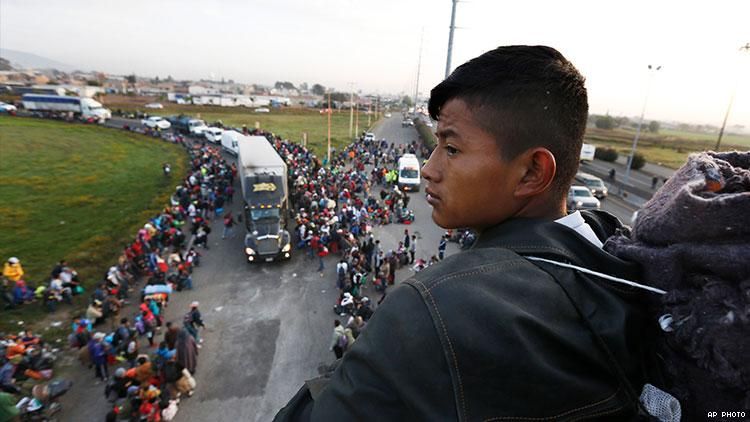 First Group of, Mainly LGBTQ, Migrants Seeking Asylum Reaches Tijuana