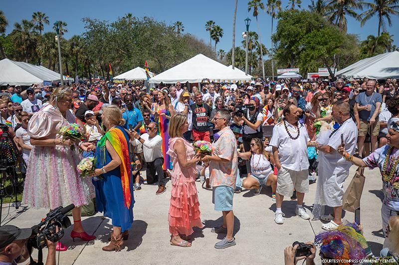 Palm Beach Pride Mass Weddings