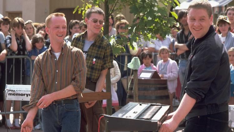 Jimmy Somerville, Larry Steinbachek, and Steve Bronski