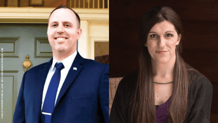 Christopher Stone and Danica Roem