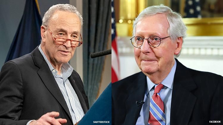 Sens. Chuck Schumer and Mitch McConnell