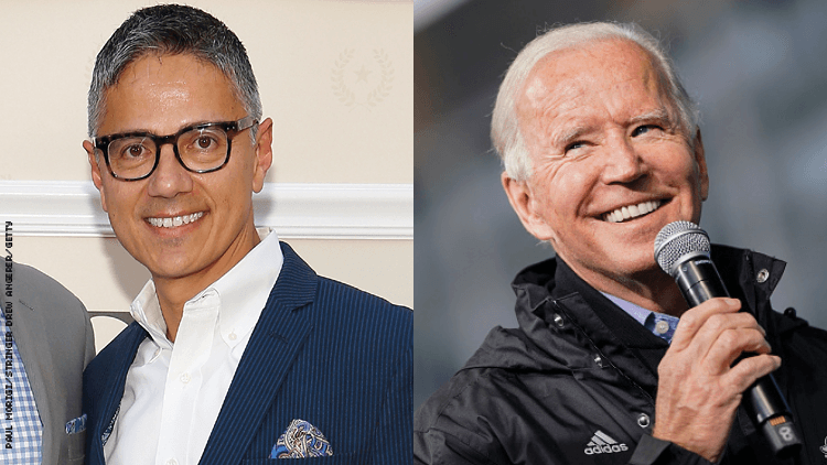 Carlos Elizondo and Joe Biden
