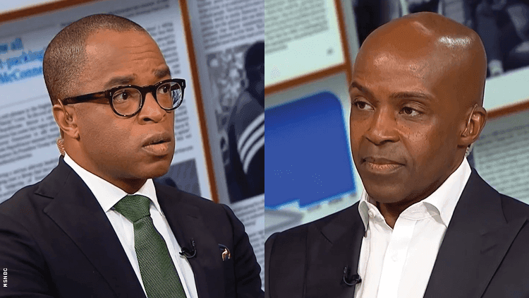 Jonathan Capehart and Alphonso David