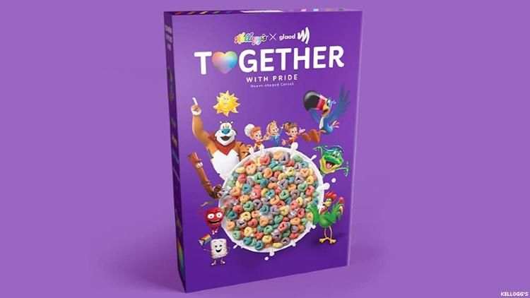 Kellogg's Releases Pride-Themed Cereal With GLAAD