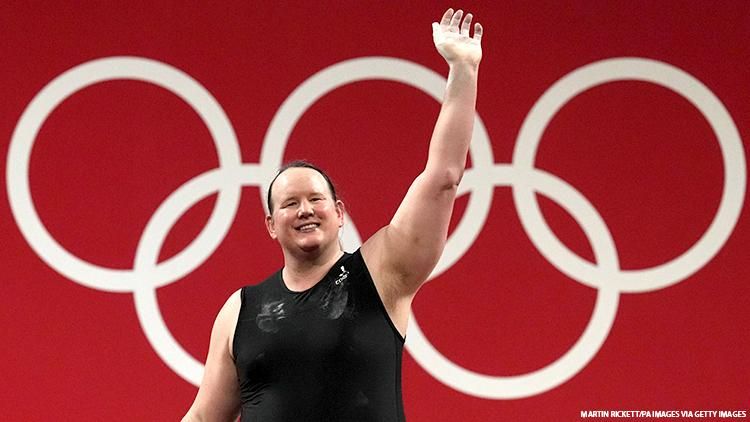 Laurel Hubbard at Olympics