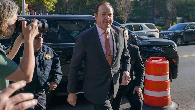 Kevin Spacey at trial